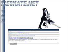 Tablet Screenshot of iceskate.net
